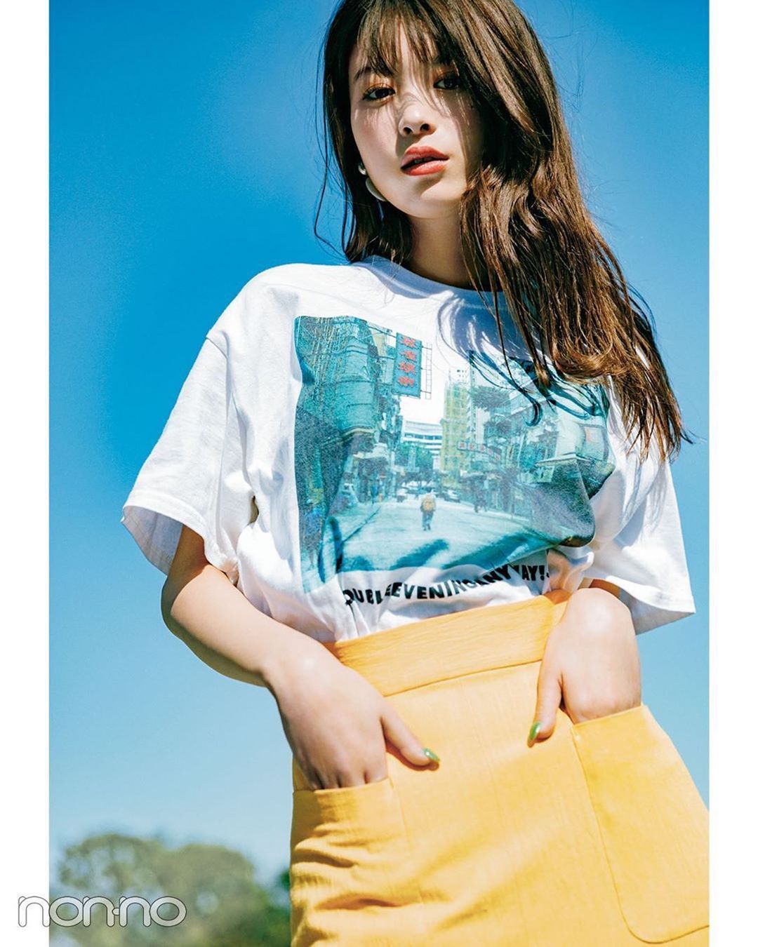 馬場ふみか Non No 6月号 お家の中でも可愛いtシャツ着て過ごそ Wacoca Japan People Life Style 馬場ふみか Non No 6月号 お家の中でも可愛いtシャツ着て過ごそ Wacoca Japan People Life Style