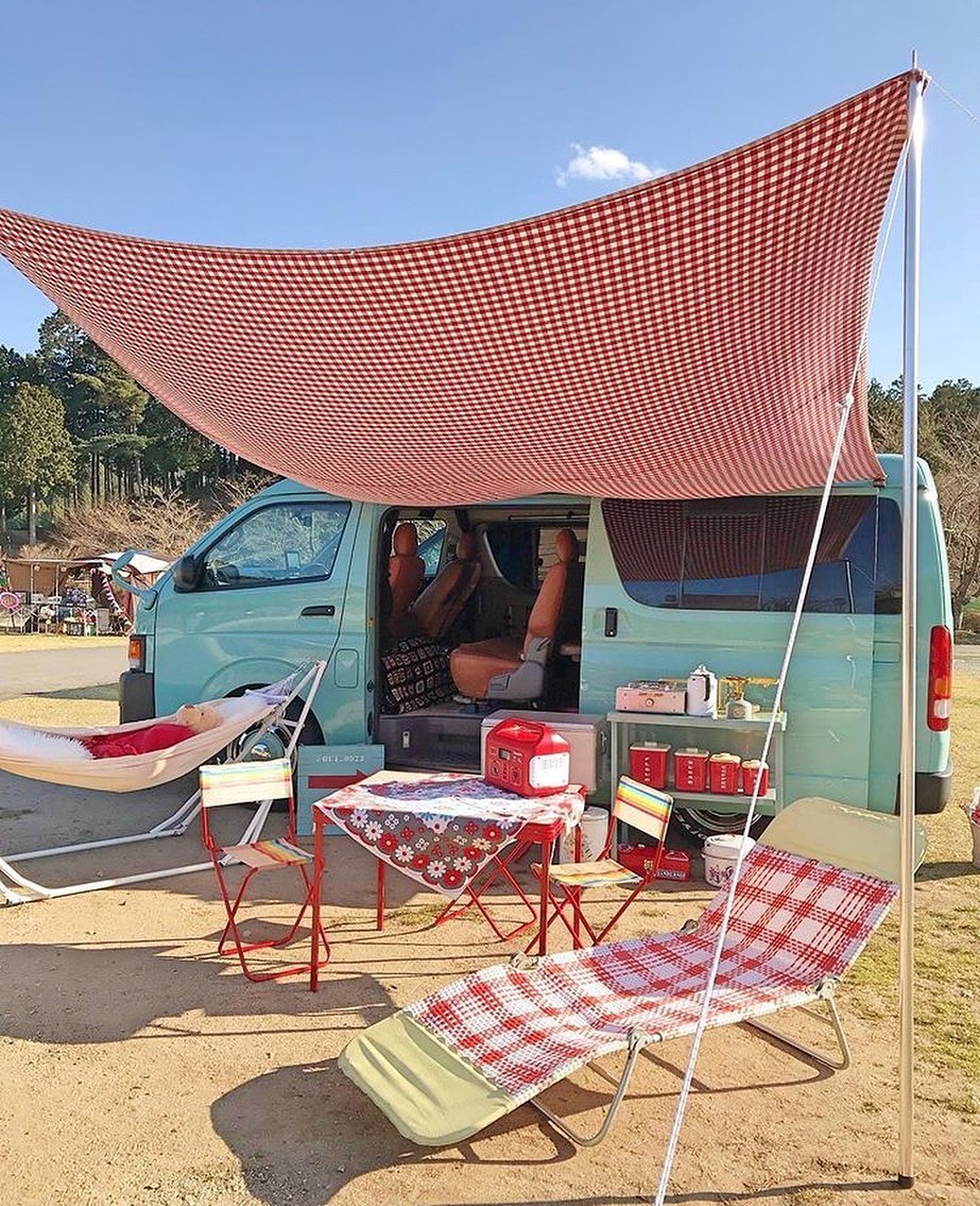 Hinataoutdoor Oui 0923 さんのpic とても可愛いタープに目を奪われましたハイエースとの相性も です Hinataoutdoor を付けて Wacoca Japan People Life Style Hinataoutdoor Oui 0923 さんのpic とても可愛いタープに目を奪われましたハイエースとの相性も です Hinataoutdoor を付けて Wacoca Japan People Life Style