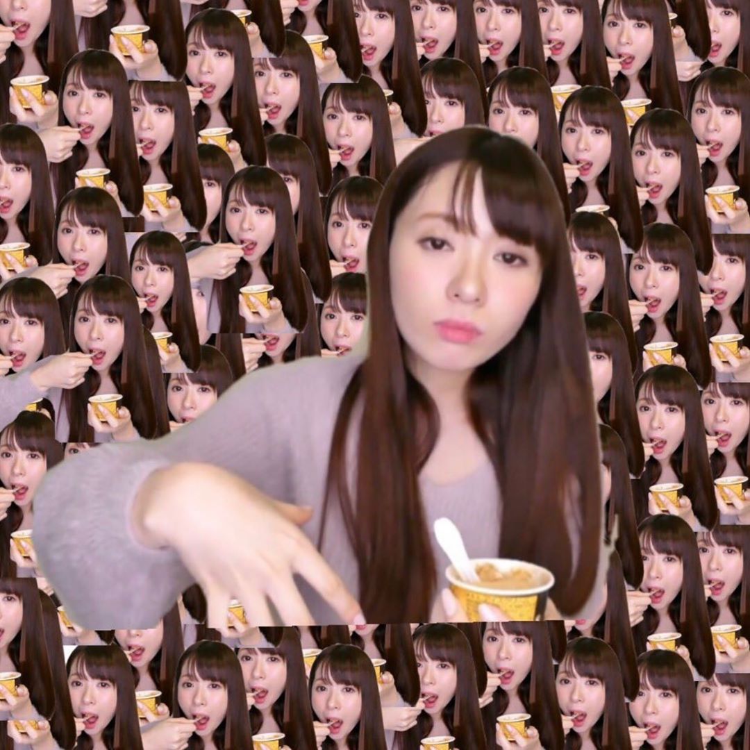 河西美希 カメラフォルダ見返してたらみんなが作ってくれた謎コラシリーズあった 懐かしっ 隣のトトロではなくわたし 謎コラ 謎コラージュ トマトではなくわた Wacoca Japan People Life Style