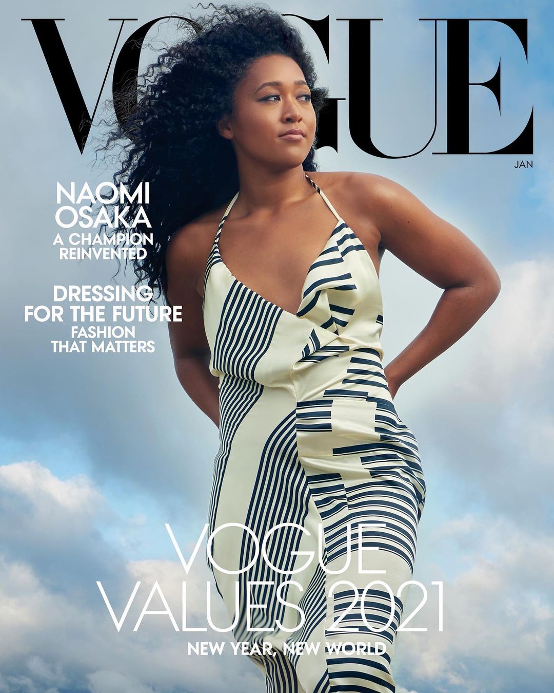 @大坂なおみ: Wow.... Vogue cover. Words can't describe how ...