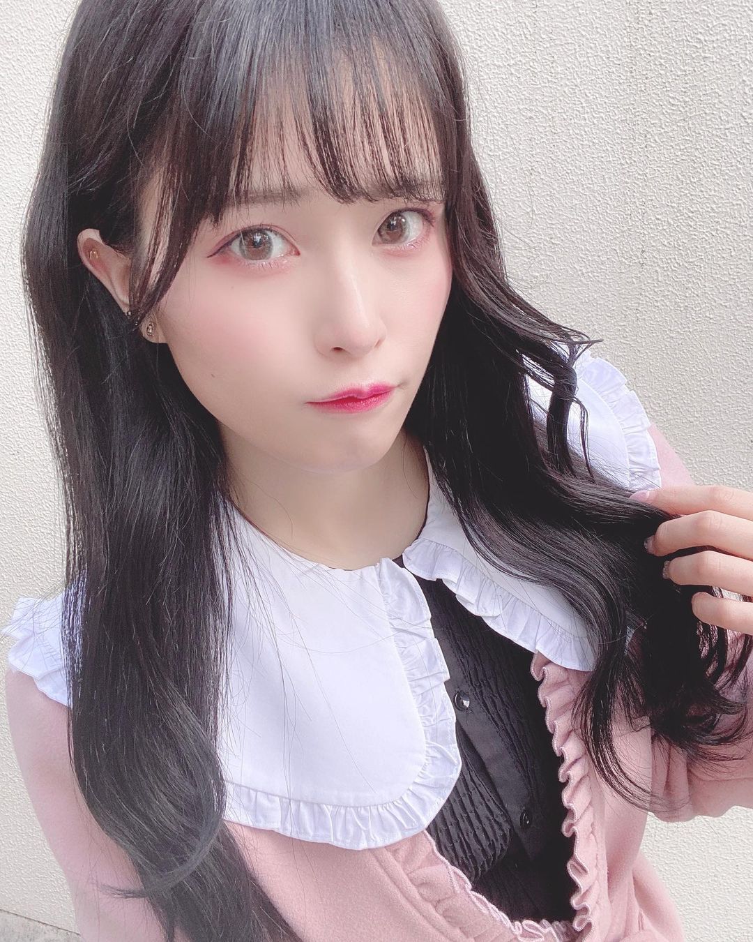 田北香世子 コートから襟出すの可愛すぎてびっくりしちゃった Zara Honeysalon 春コーデ 黒髪 黒髪ロング Wacoca Japan People Life Style