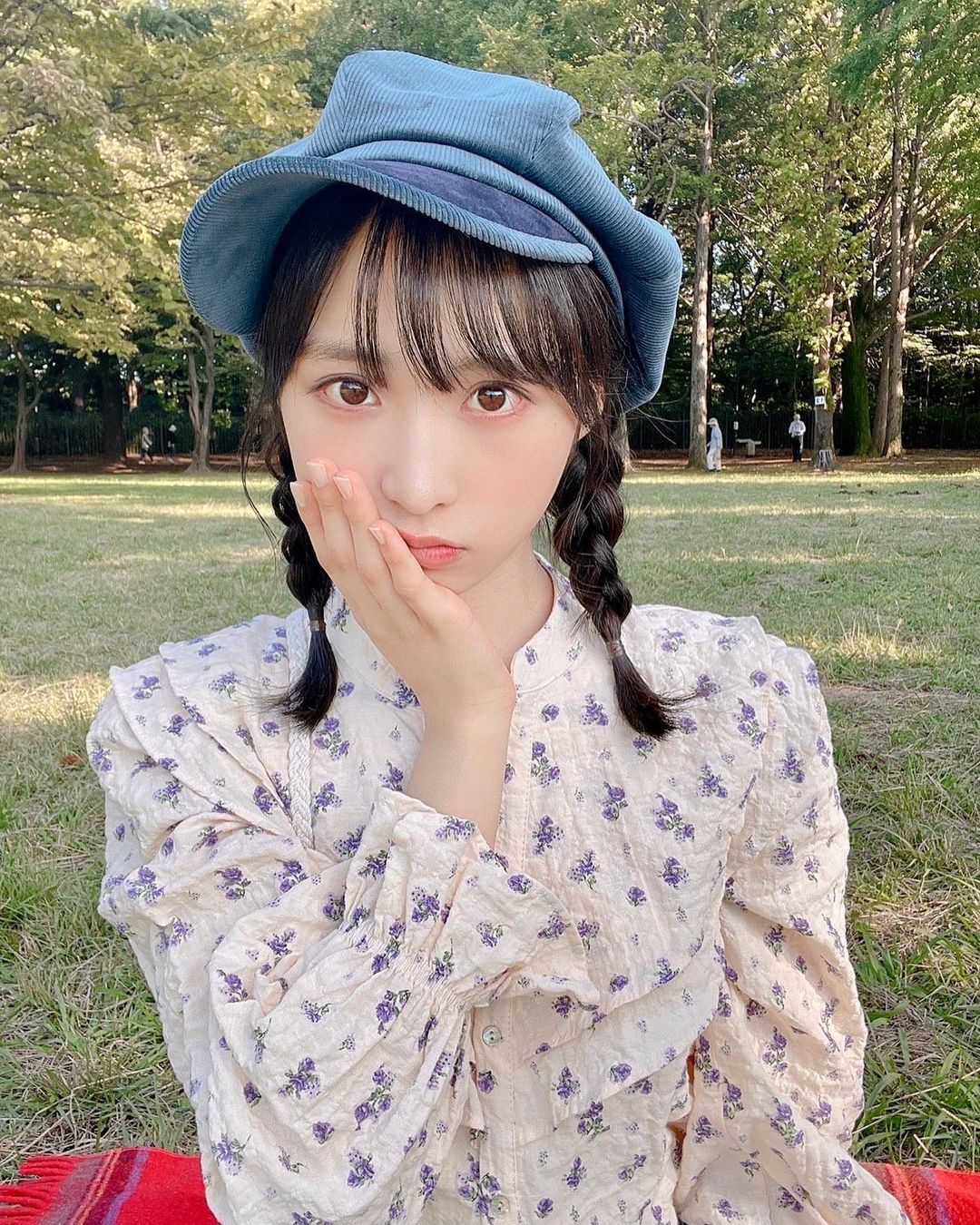 小栗有以 三つ編み 帽子 キャスケット Wacoca Japan People Life Style