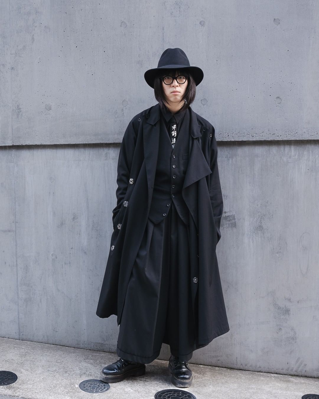 @FashionPress: . . Junnosuke Wada(@junfizz) . coat #ヨウジヤマモト